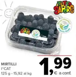 Todis A Tutto Sapore Mirtilli offerta