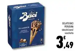 Conad Superstore Gelato BACI PERUGINA stecchi/coni/ vaschetta offerta