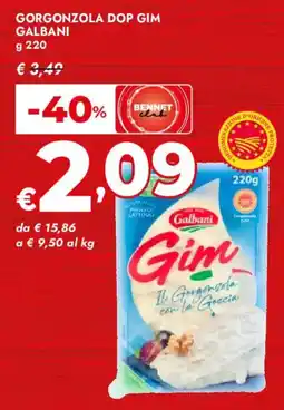 Bennet Gorgonzola dop gim GALBANI offerta