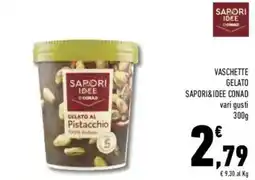 Conad Superstore Vaschette gelato SAPORI&IDEE CONAD offerta