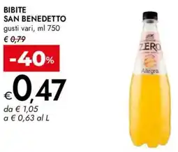 Bennet Bibite SAN BENEDETTO offerta