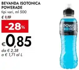 Bennet Bevanda isotonica POWERADE offerta