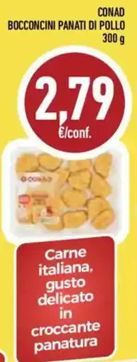 Conad Superstore Conad bocconcini panati di pollo offerta