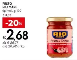 Bennet Pesto RIO MARE offerta