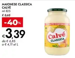 Bennet Maionese classica CALVÉ offerta