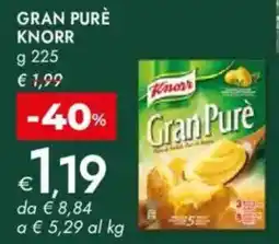 Bennet Gran purè KNORR offerta