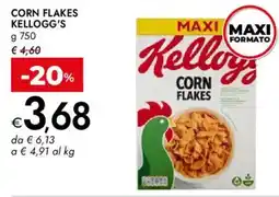 Bennet Corn flakes KELLOGG'S offerta