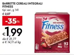 Bennet Barrette cereali integrali FITNESS offerta