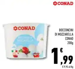 Conad Superstore Bocconcini di mozzarella CONAD offerta