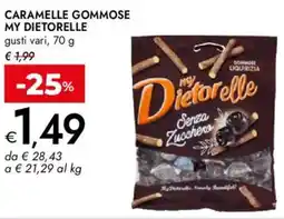 Bennet Caramelle gommose MY DIETORELLE offerta