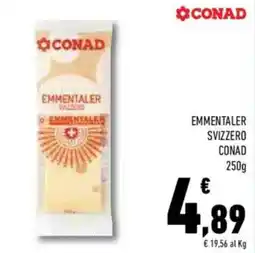 Conad Superstore Emmentaler svizzero CONAD offerta