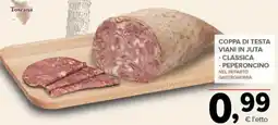 Todis Toscana Coppa di testa viani in juta offerta