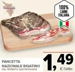 Todis Toscana Pancetta nazionale rigatino offerta