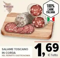 Todis Toscana Salame toscano in corda offerta