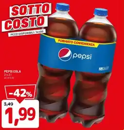 DPiù Pepsi cola offerta