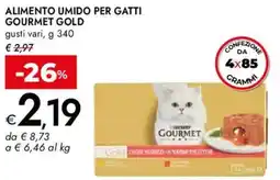 Bennet Alimento umido per gatti GOURMET GOLD offerta