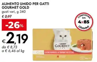 Bennet Alimento umido per gatti GOURMET GOLD offerta