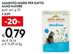 Bennet Alimento umido per gatto ALMO NATURE offerta