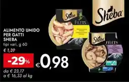 Bennet Alimento umido per gatti SHEBA offerta