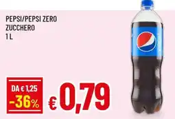 A&O Pepsi/pepsi zero zucchero offerta