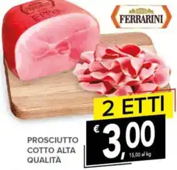 Todis FERBARINI Prosciutto cotto alta qualità offerta