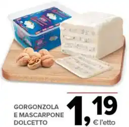 Todis Gorgonzola e mascarpone dolcetto offerta