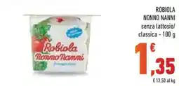 Conad Superstore Robiola NONNO NANNI offerta