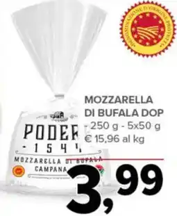 Todis PODER Mozzarella di bufala dop offerta