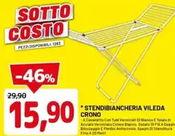 DPiù Stendibiancheria vileda crono offerta