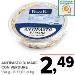 Todis PescaRe Antipasto di mare con verdure offerta