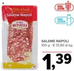 Todis CASA BONELLI Salame napoli offerta