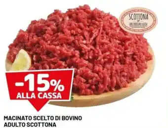 DPiù Macinato scelto di bovino adulto scottona offerta