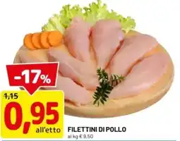 DPiù Filettini di pollo offerta