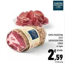 Conad Superstore Coppa piacentina d.o.p. SAPORI&DINTORNI CONAD offerta