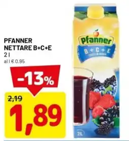 DPiù Pfanner nettare B+C+E offerta