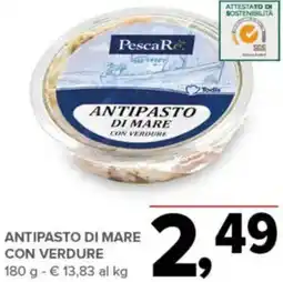 Todis PescaRe Antipasto di mare con verdure offerta