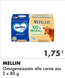 Iper Tosano MELLIN Omogeneizzato alla carne ass. offerta