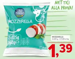 Todis COLE maggio Mozzarella offerta