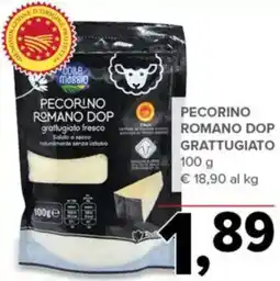 Todis Pecorino romano dop grattugiato offerta