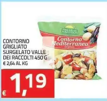 TuoDi Valle Dei Raccolti Contorno Grigliato Surgelato 450g offerta