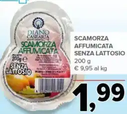 Todis DIANO CASEARIA Scamorza affumicata senza lattosio offerta
