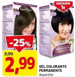 DPiù Gel colorante permanente offerta