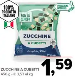 Todis Bontà dell' Orto Zucchine a cubetti offerta