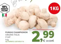 Todis Funghi champignon origine italia offerta