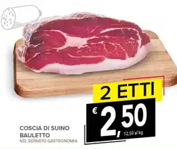 Todis Coscia di suino bauletto offerta