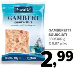 Todis PescaRe Gamberetti sgusciati offerta