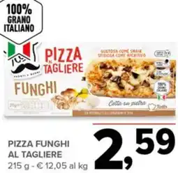 Todis Pizza funghi al tagliere offerta