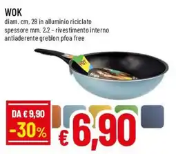 Famila Superstore Wok offerta