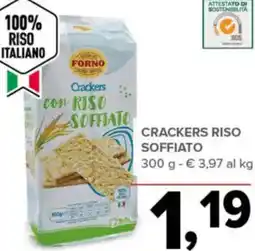 Todis FORNO Crackers riso soffiato offerta