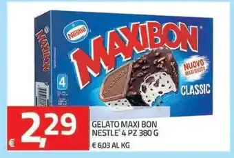 TuoDi Nestle' Gelato Maxi Bon 4 pz 380g offerta